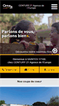 Mobile Screenshot of century21-ade-saintes.com